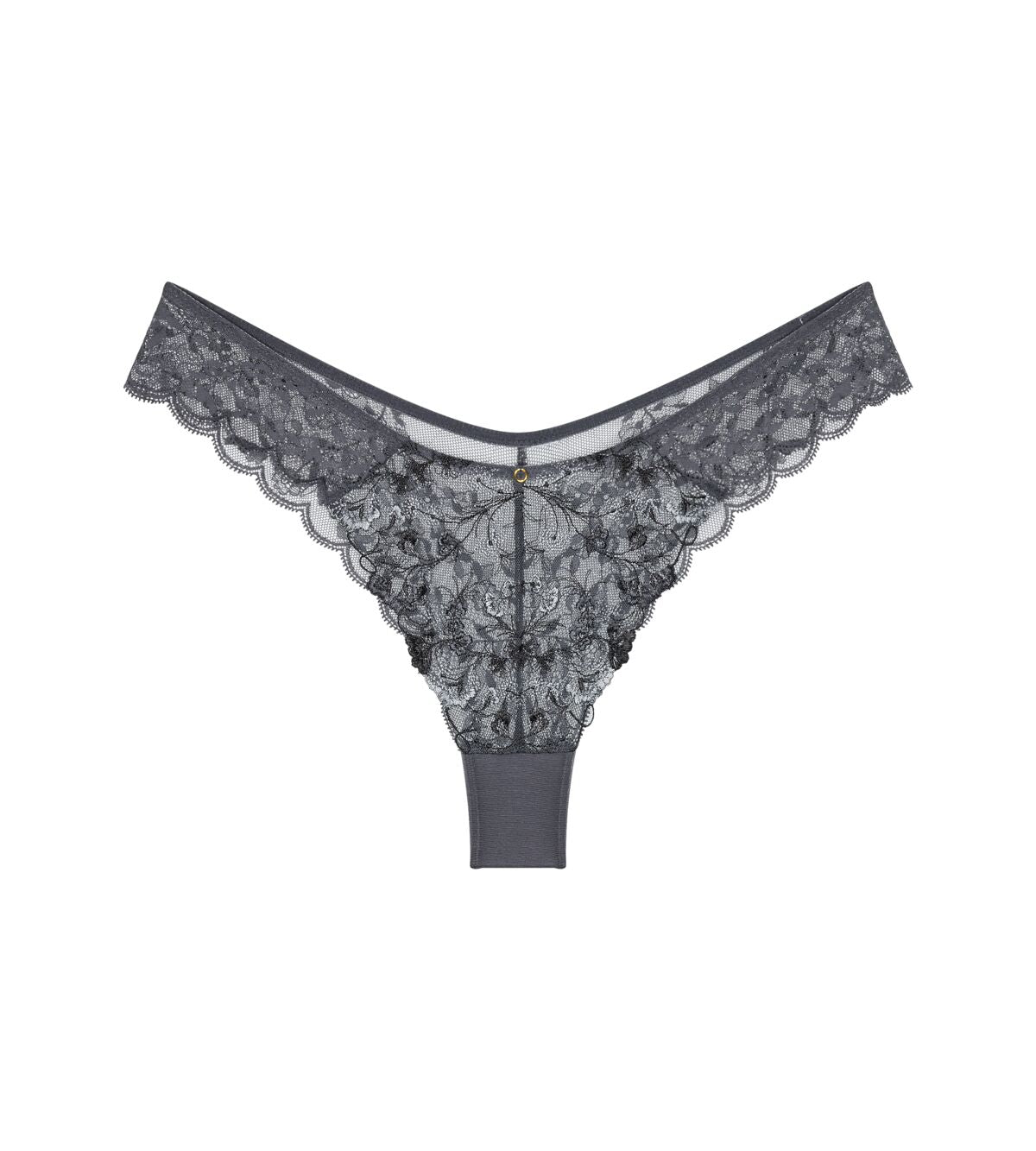 Slip Brésilien Taille Haute Sensual Spotlight Highleg Brazilian - Pebble Grey