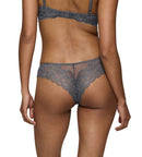 Slip Brésilien Taille Haute Sensual Spotlight Highleg Brazilian - Pebble Grey