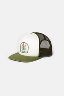 Rhythm - Casquette Cactus Trucker - Sage - Homme