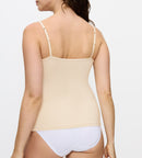 Caraco Fines Bretelles Feel Of Modal Spaghetti Top - Creamy Dream