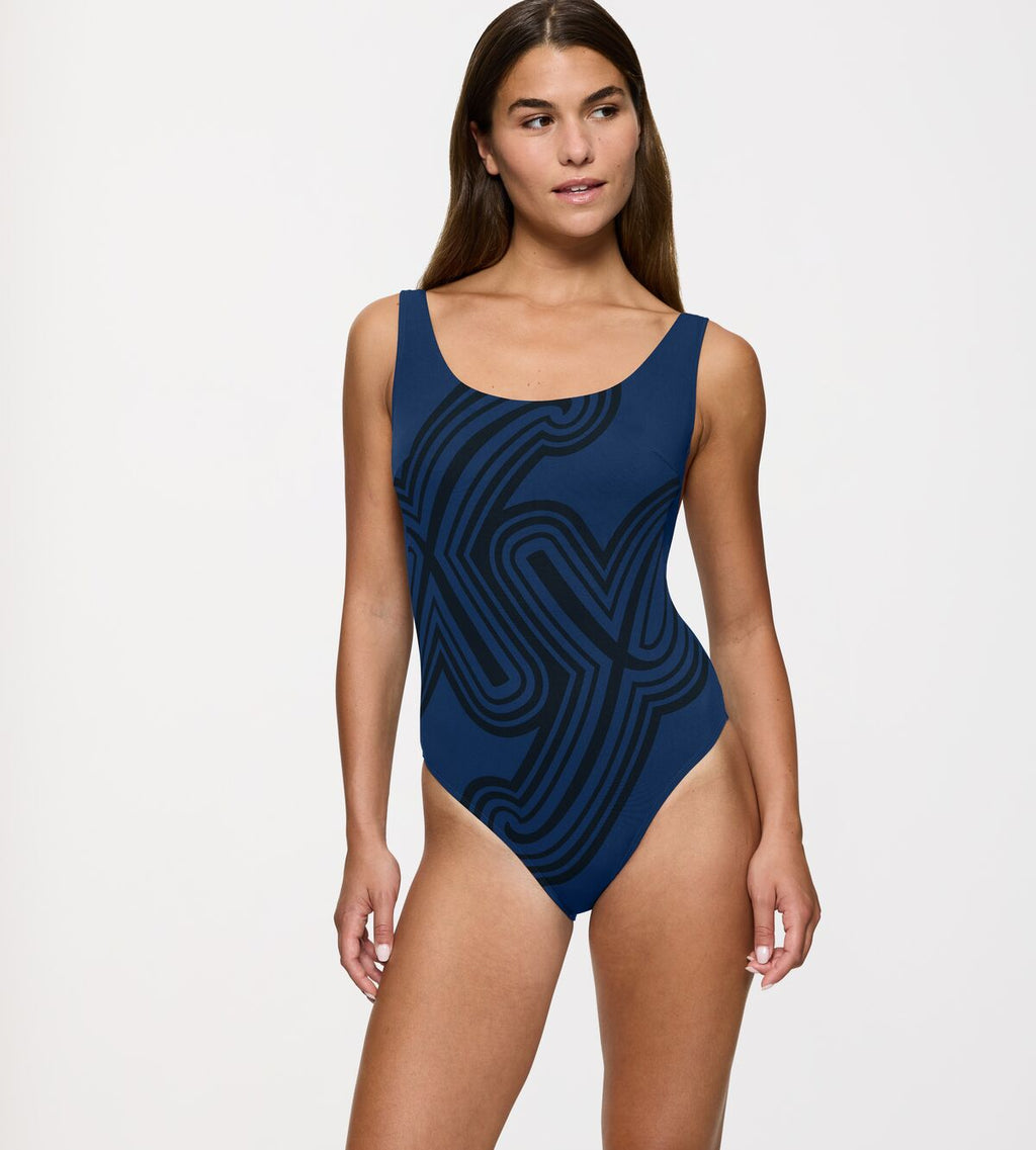 Flex Smart Summer Op Pt Swimsuit - Dark Combination