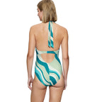 Summer Mix & Match Op Plunge Pt Swimsuit - Light Combination