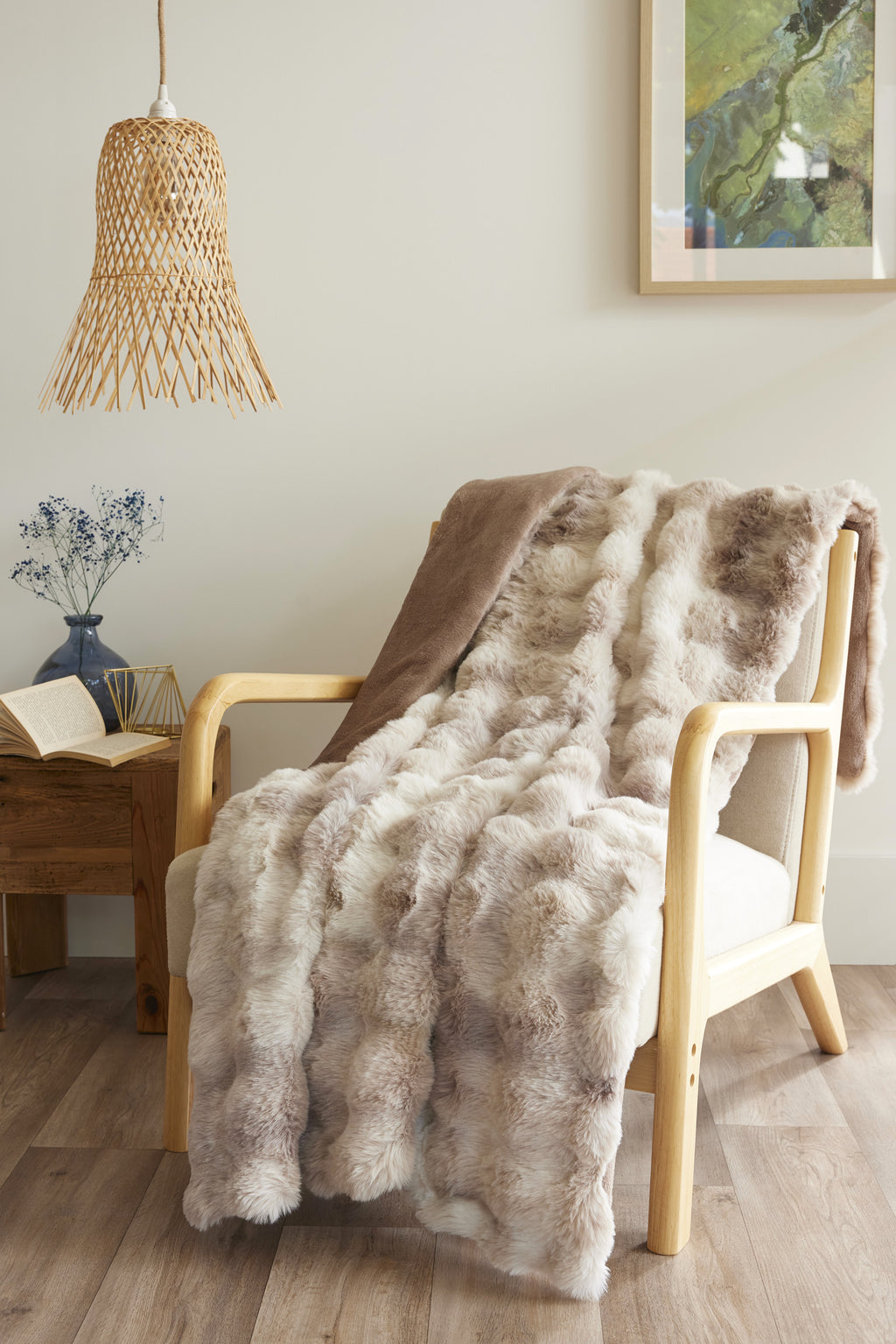 Plaid - Astra - Taupe