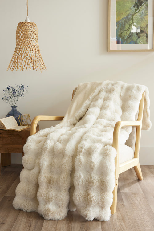 Plaid Astra - Ivoire