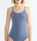 Caraco Fines Bretelles Sloggi Go Sense Spaghetti Top - Blue Shadow