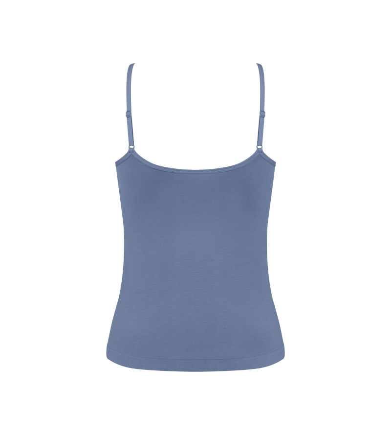 Caraco Fines Bretelles Sloggi Go Sense Spaghetti Top - Blue Shadow