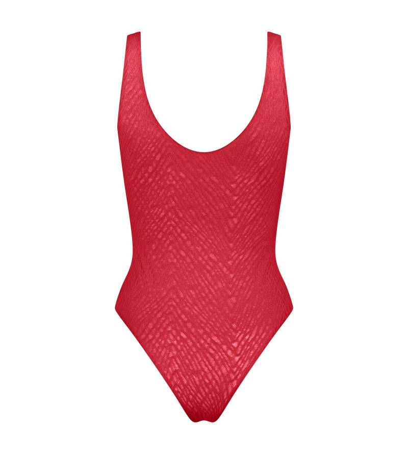 Body Sloggi Zero Feel Bliss Festive Body - Shanghai Red