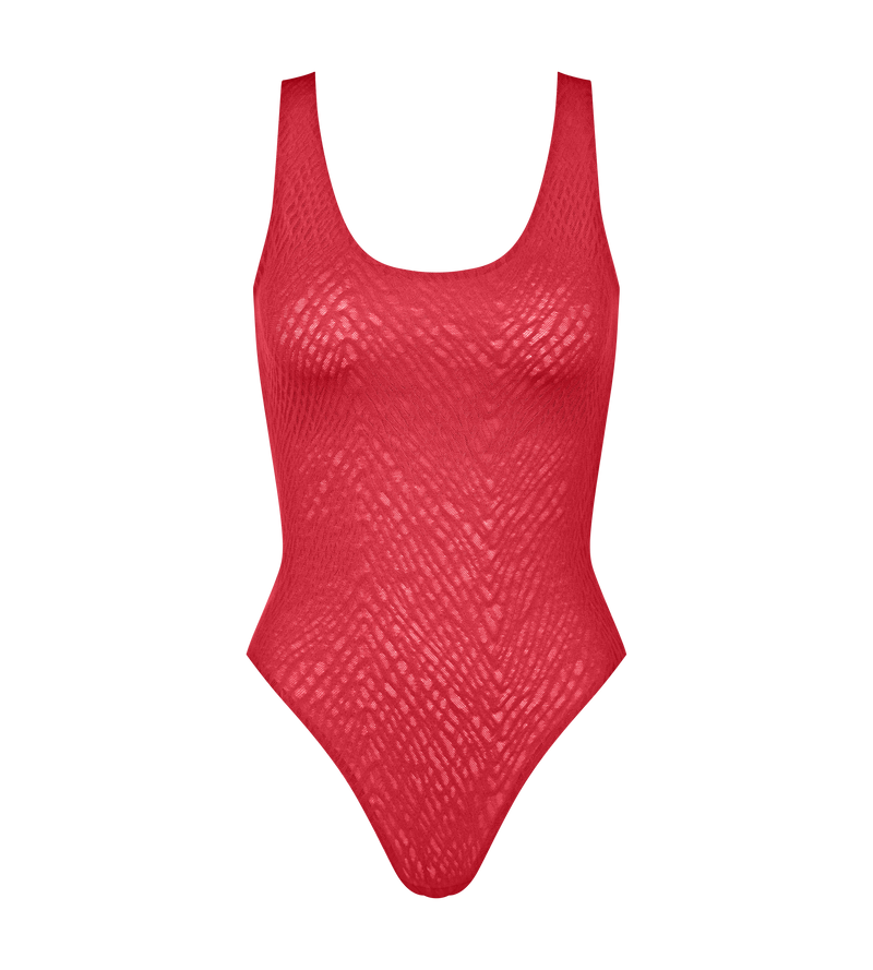 Body Sloggi Zero Feel Bliss Festive Body - Shanghai Red
