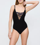 Body Sans Armatures Wild Gardenia Florale Bs - Black