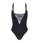 Body Sans Armatures Wild Gardenia Florale Bs - Black