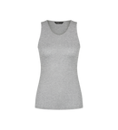 Caraco Beauty Layers Nsl Top Wool - Medium Grey Melange