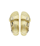 Sandalias EXQ de palomitas de maíz con relieve de reptil Milano NL