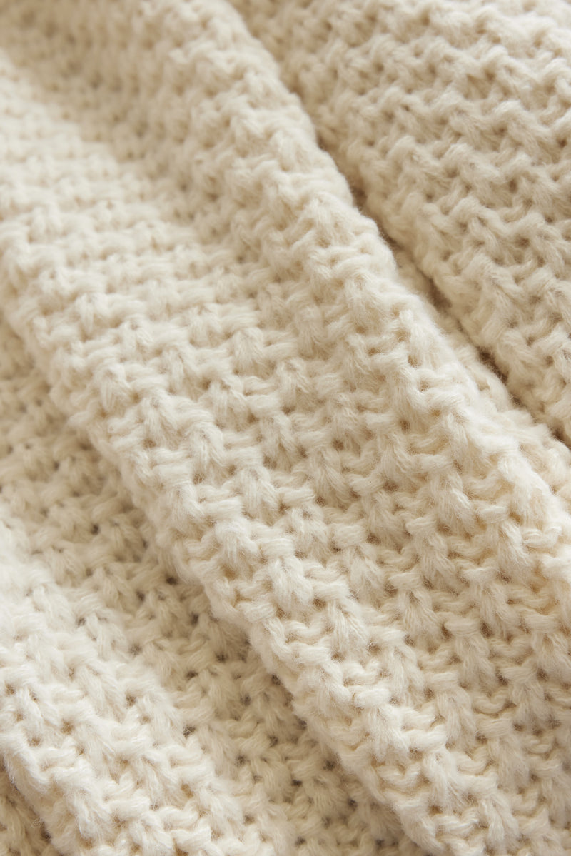 Plaid Olympia - Ivoire