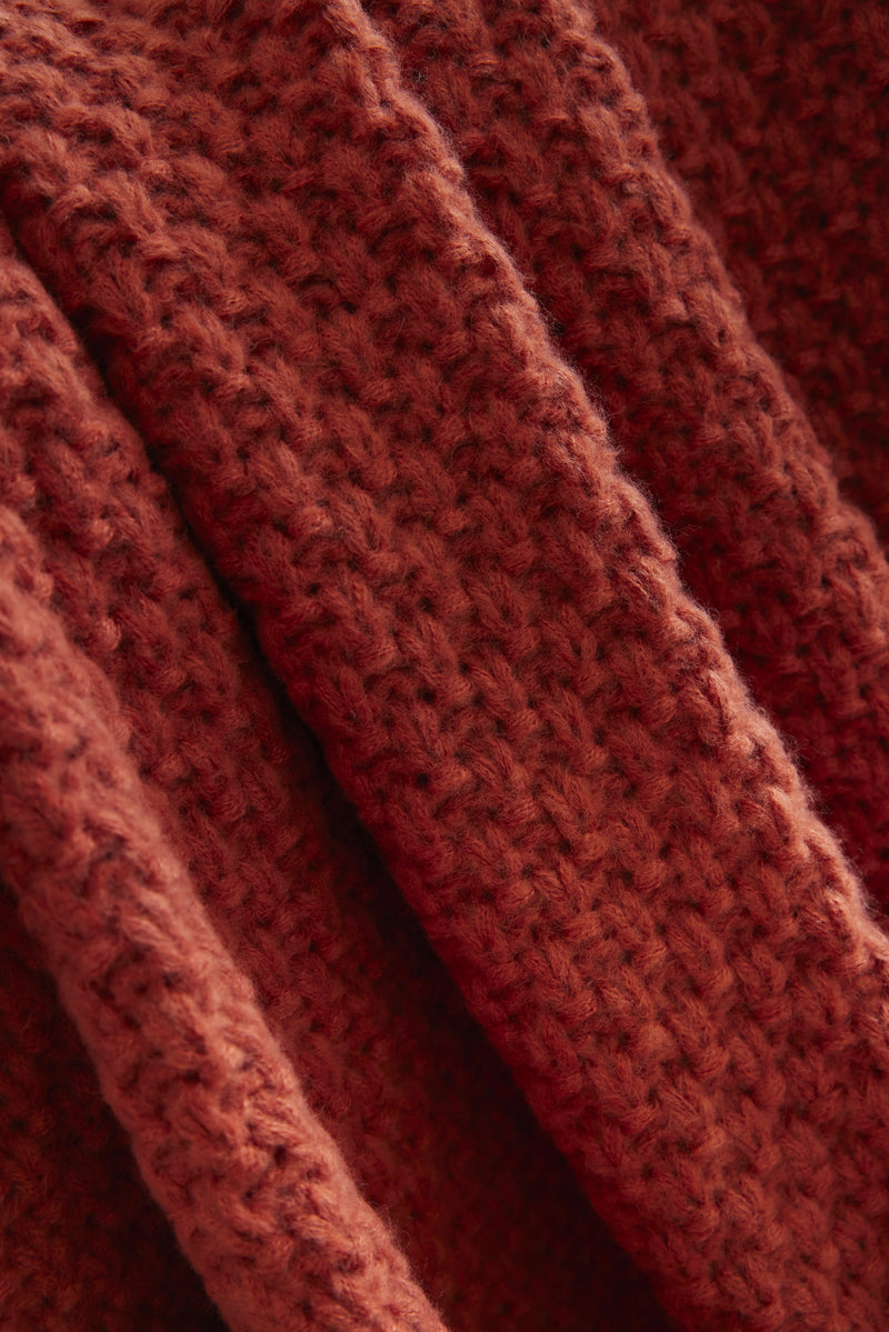 Plaid Olympia - Terracotta