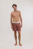 Rhythm - Bañador Bays Trunk - Rojo mineral - Hombres