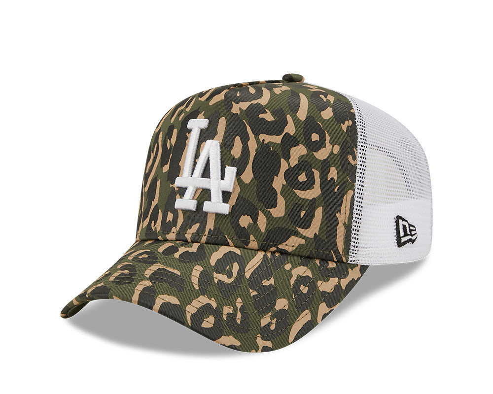 Casquette New Era Leopard Print A-Frame Trucker La Dodgers