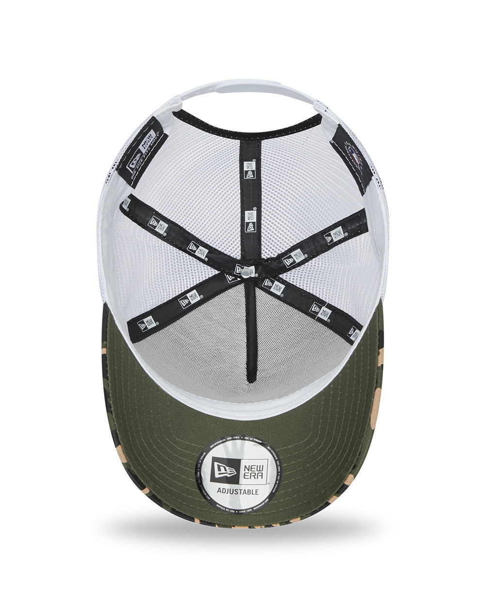 Casquette New Era Leopard Print A-Frame Trucker La Dodgers