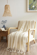 Plaid Melia - Ivoire