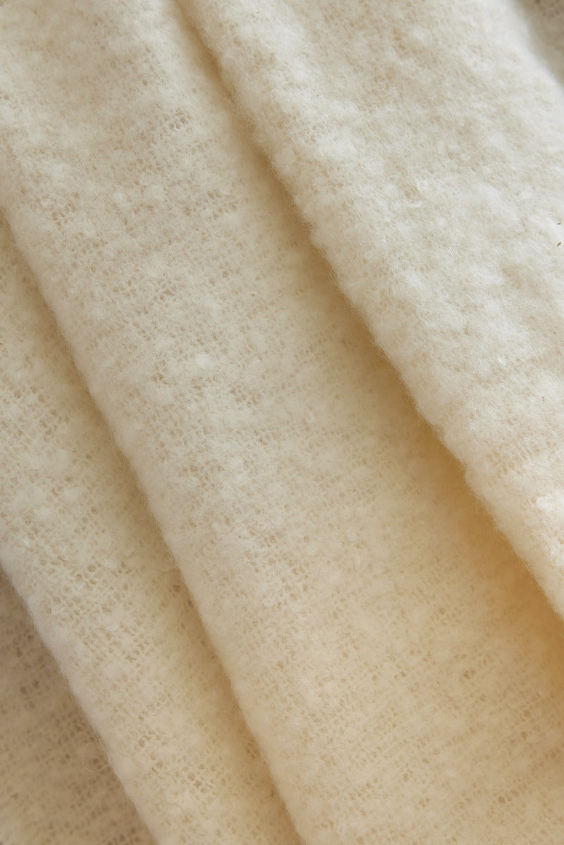 Plaid - Melia - Ivoire