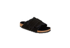 Kyoto Shearling LEVE Black LAF Sandals