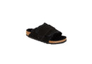 Sandales Kyoto Shearling LEVE Black LAF