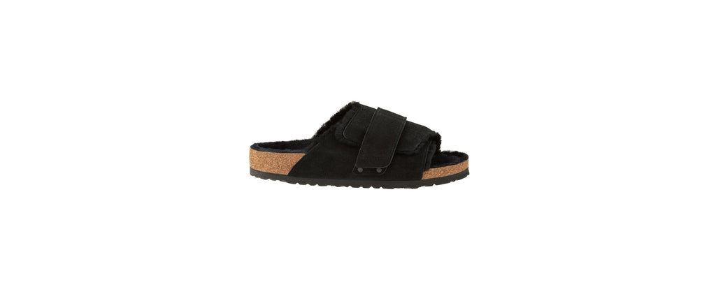 Kyoto Shearling LEVE Black LAF Sandals