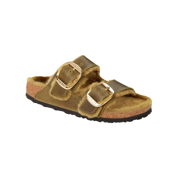 Sandales Arizona Bb Shearling Leoi Olive Laf