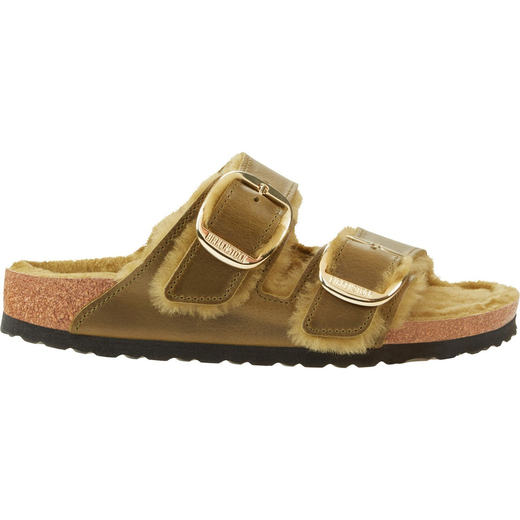 Arizona Bb Shearling Leoi Olive Laf Sandals