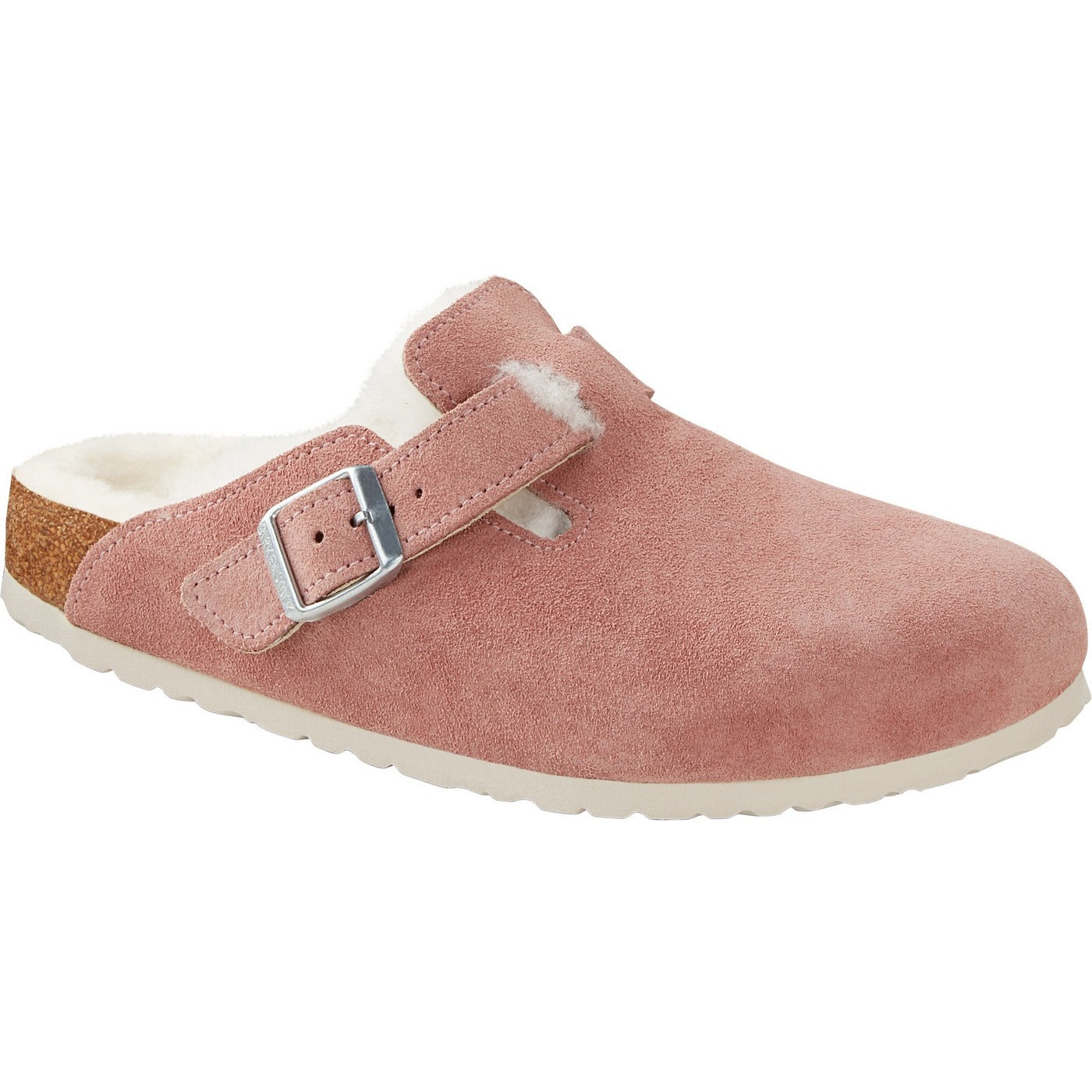 Boston Shearling Clogs Leve Pink Clay Laf