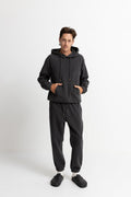 Pantalon Reverse Fleece - Vintage Black - Homme