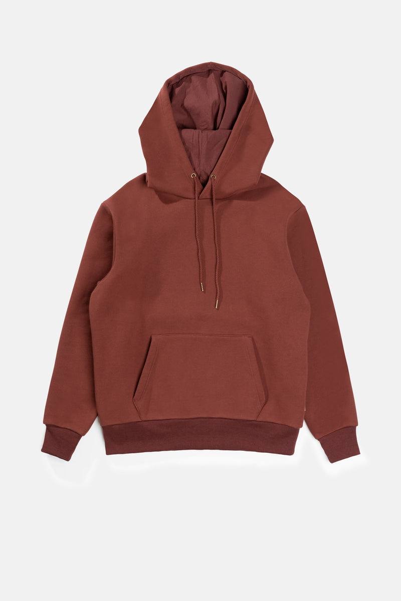 Rhythm - Sweat Heavyweight Fleece Hood - Brick - Homme