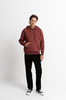 Rhythm - Sweat Heavyweight Fleece Hood - Brick - Homme