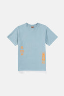 T-Shirt High Life Vintage Ss - Blue Fog - Homme