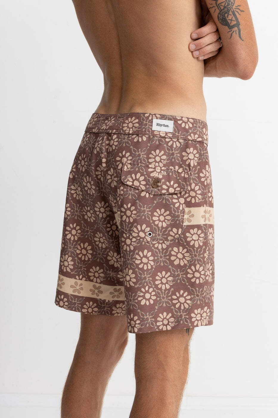 Rhythm - Boardshort Mawi Trunk - Brick - Hombre