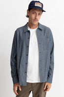 Rhythm - Chemise Chambray - Indigo - Homme