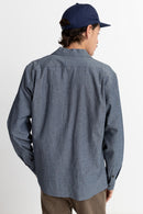 Rhythm - Chemise Chambray - Indigo - Homme