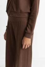 Rhythm - Pantalon Light Layers - Chocolate - Femme