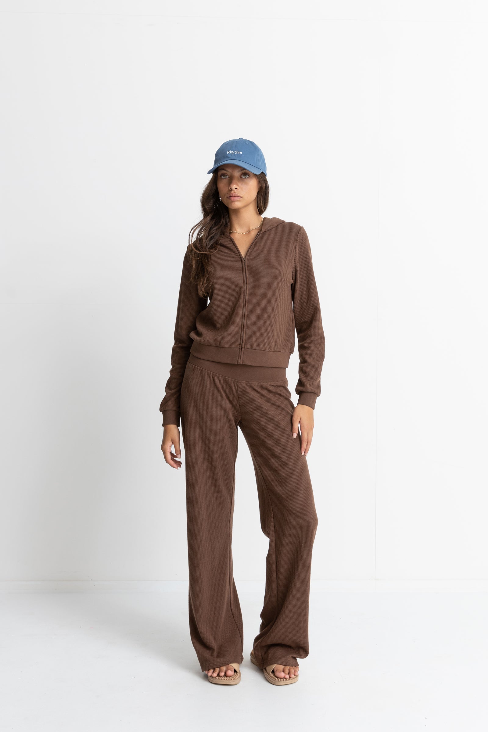 Rhythm - Pantalon Light Layers - Chocolate - Femme