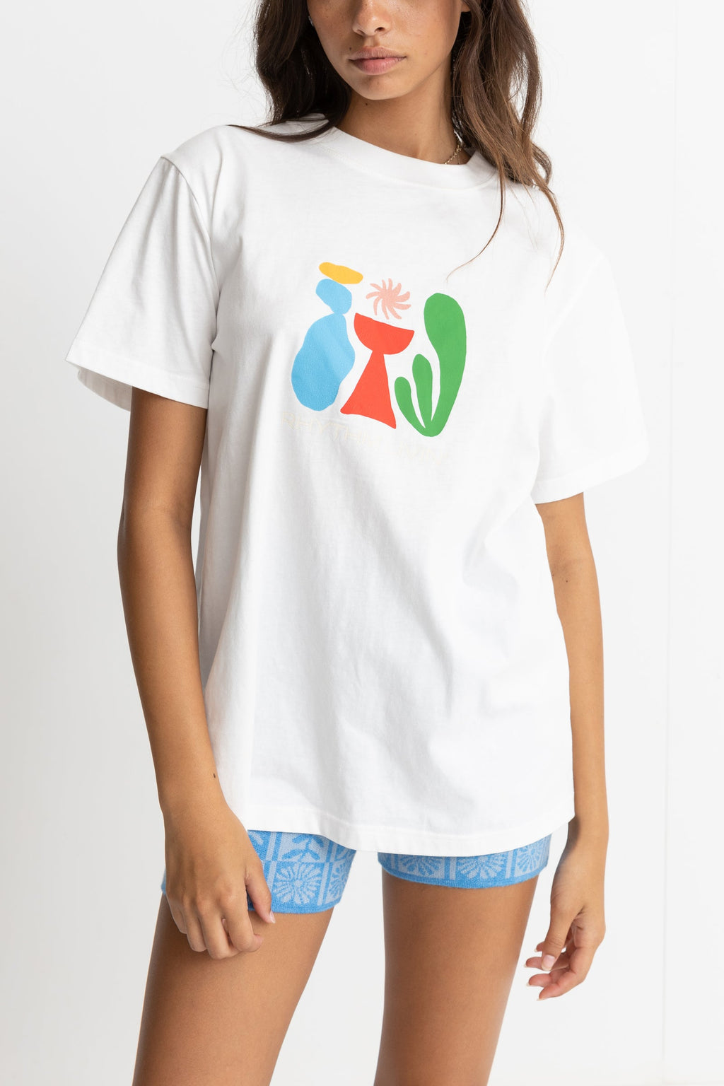 Rhythm - Lotti Boyfriend T-Shirt - White - Women