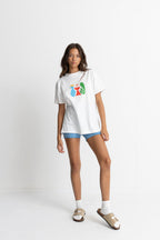 Rhythm - Lotti Boyfriend T-Shirt - White - Women