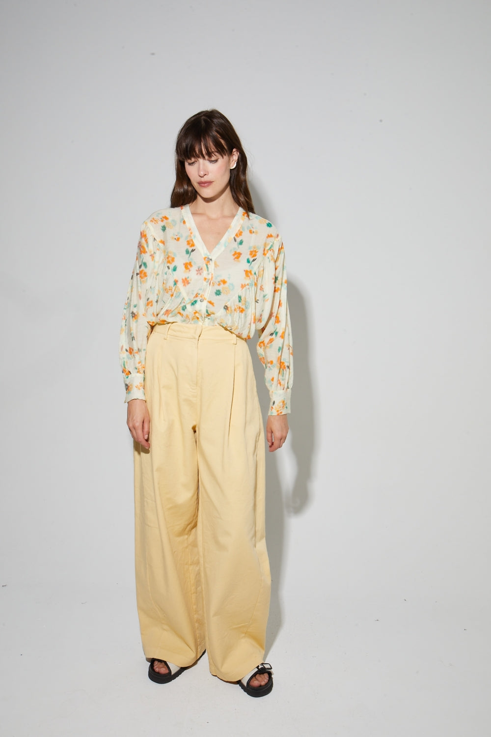 Blouse Elyse Print Capucine Isabel Fabriqué En Italie