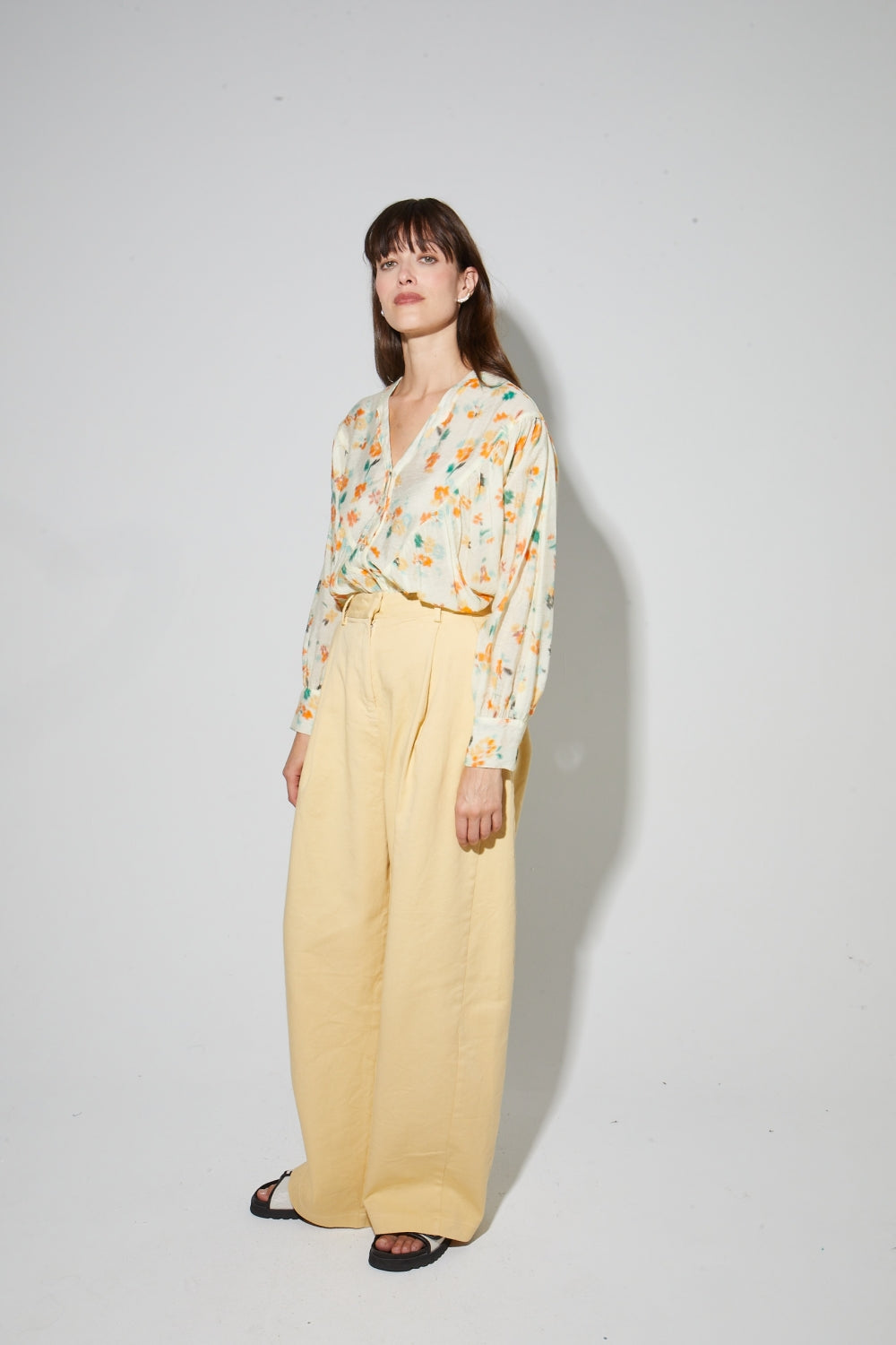 Blouse Elyse Print Capucine Isabel Fabriqué En Italie