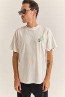 T-Shirt Snail Vintage Ss - Vintage White - Homme