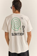 T-Shirt Snail Vintage Ss - Vintage White - Homme