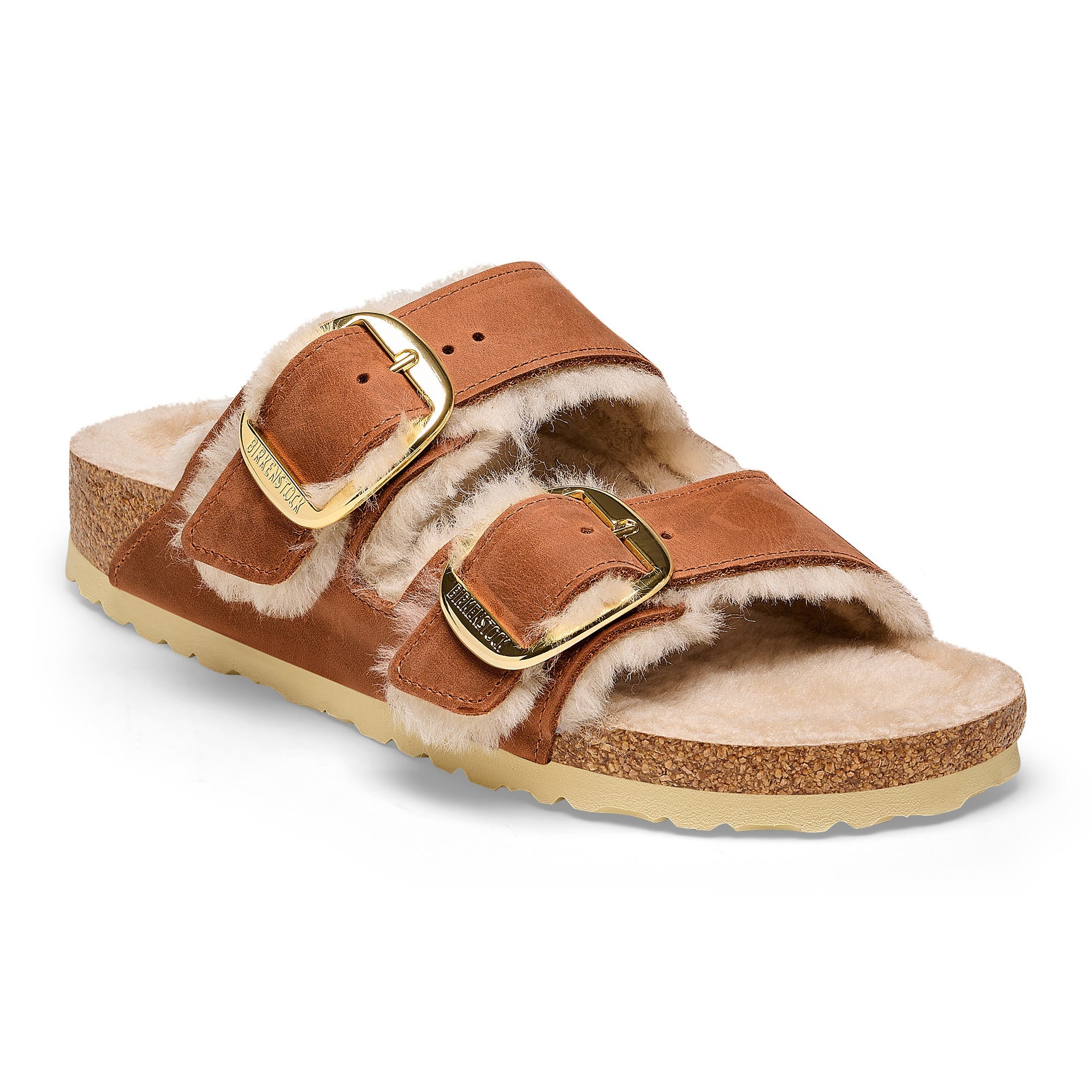 Sandalias Arizona BB Shearling LEOI Coñac LAF