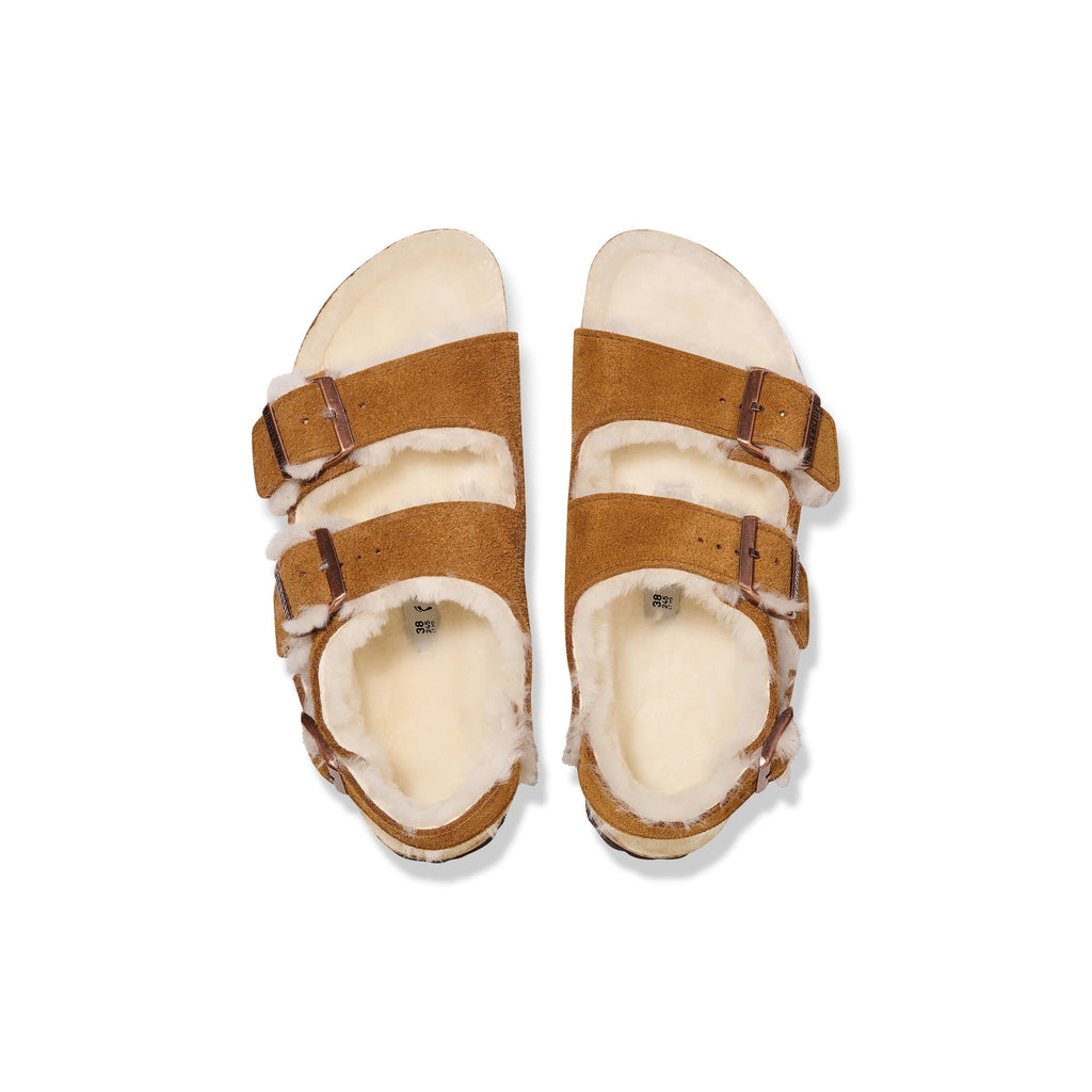 Milano Shearling LEVE Sandals Mink LAF