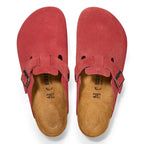 Boston Clogs Leve Corduroy Sienna Red