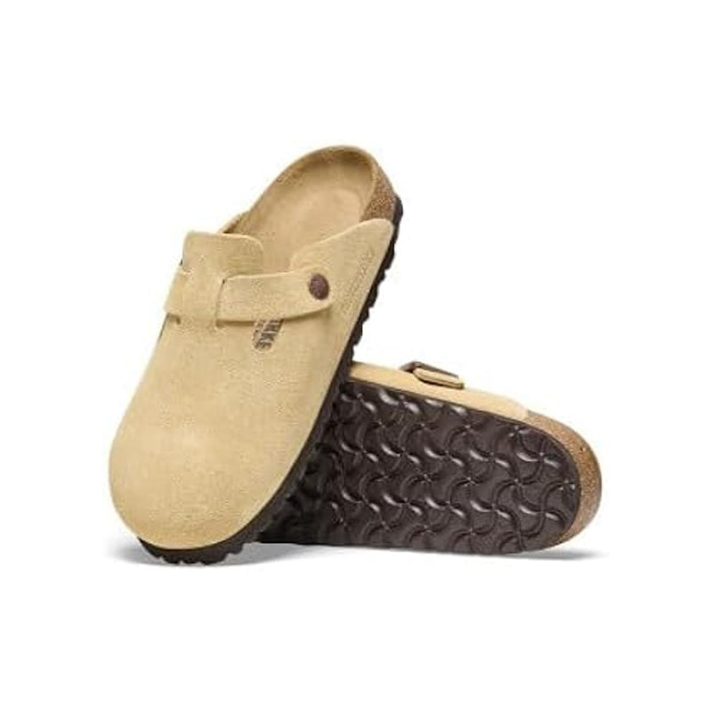 Birkenstock - Sandales Boston Normal - Beige - Femme