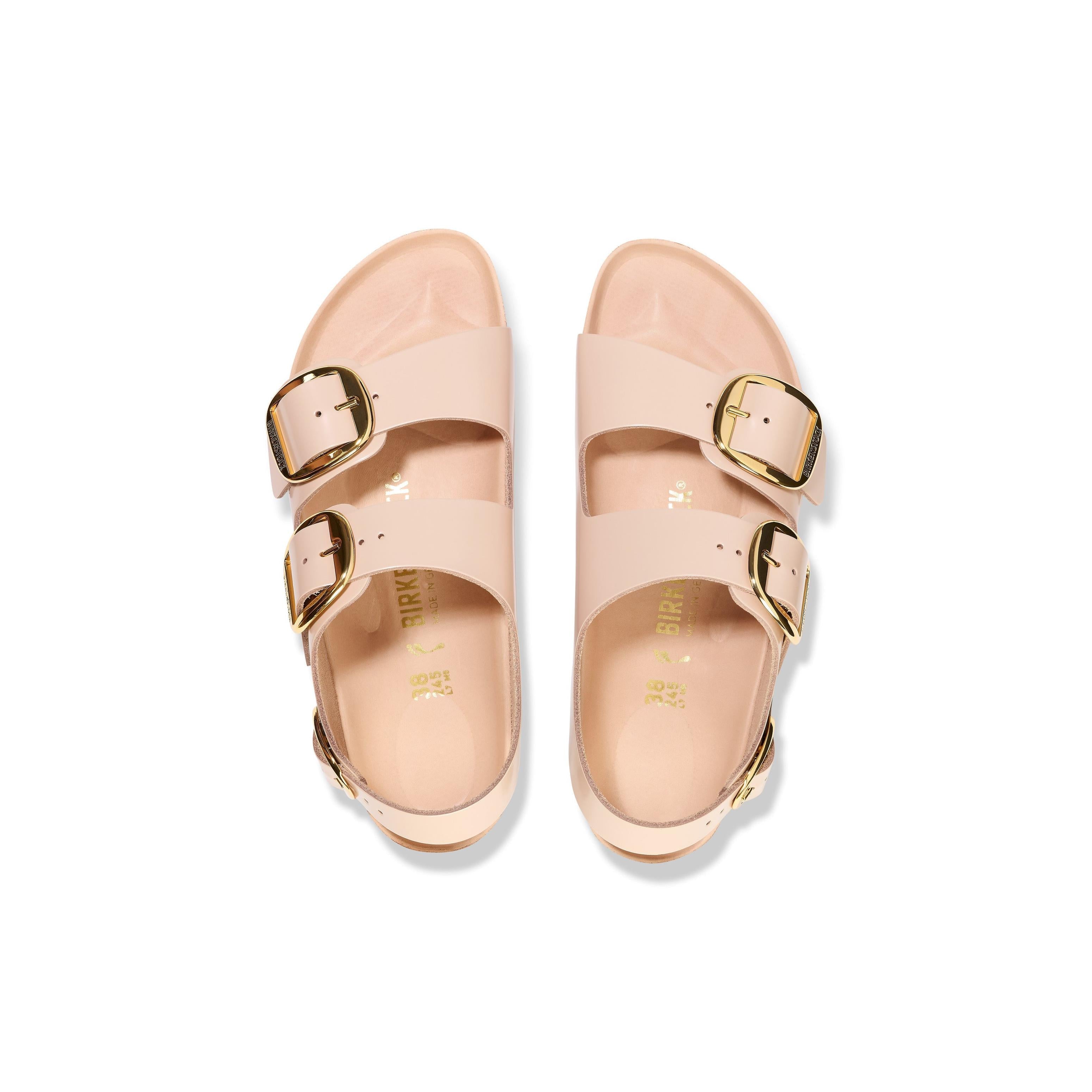 Sandalias Milano BB LENA High Shine New Beige HEX