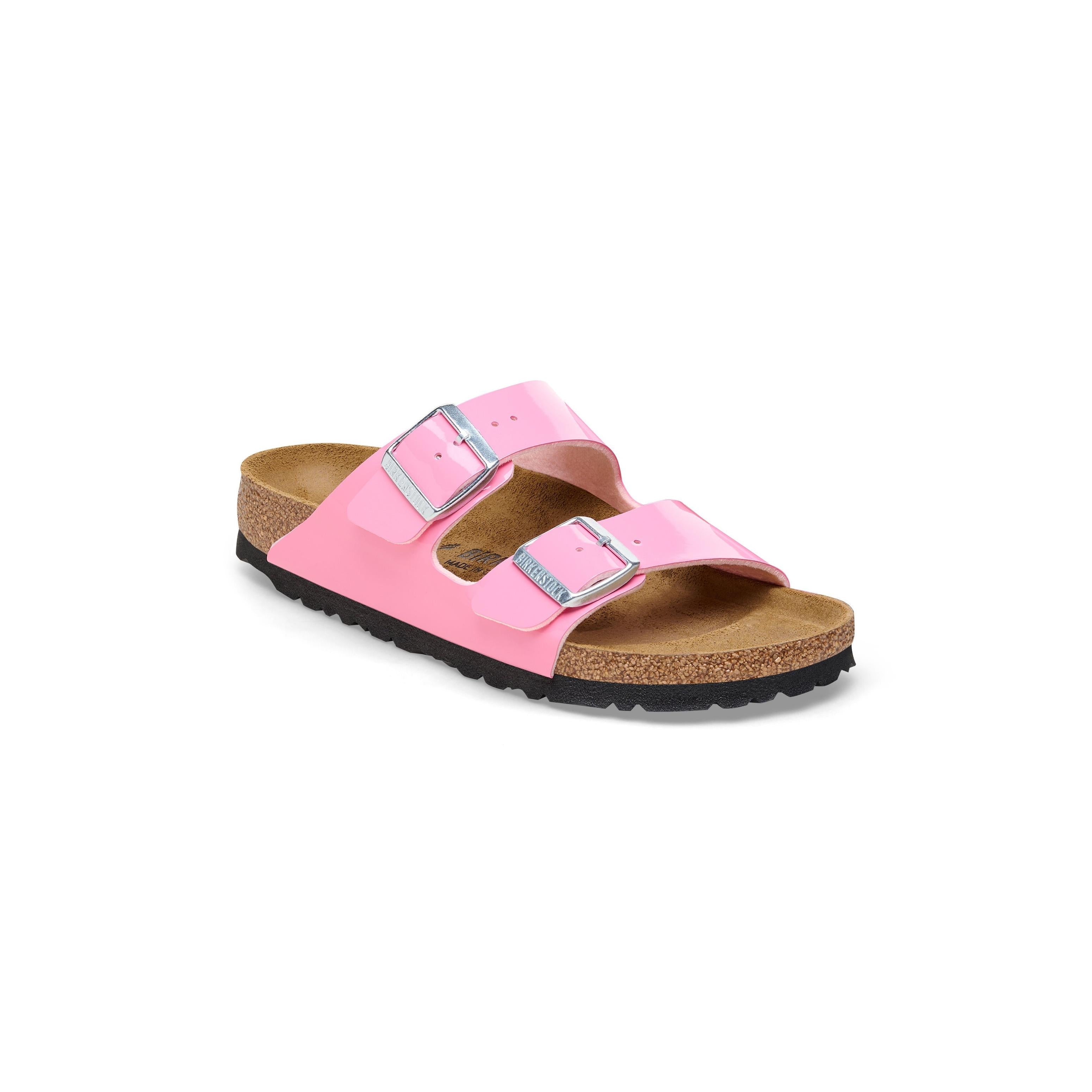 Sandalias Arizona BF Charol Rosa Caramelo/Negro